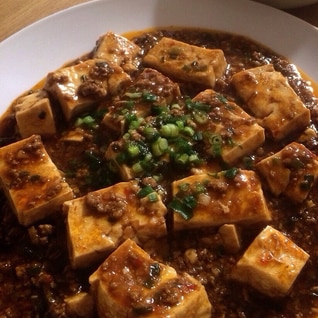 鶏胸ひき肉で、節約、ヘルシー麻婆豆腐